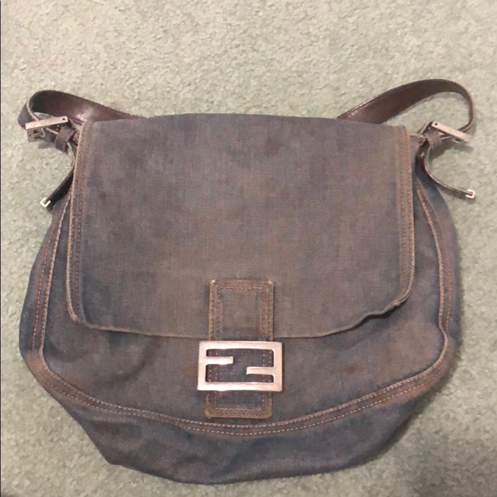 Authentic Fendi jean purse